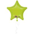 Anagram 18 in. Kiwi Green Star Balloon, 5PK 52283
